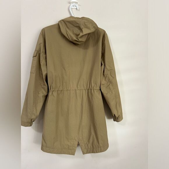 Levi's Women’s Parka Khaki Brown Oversized Hooded - Picture 8 of 15